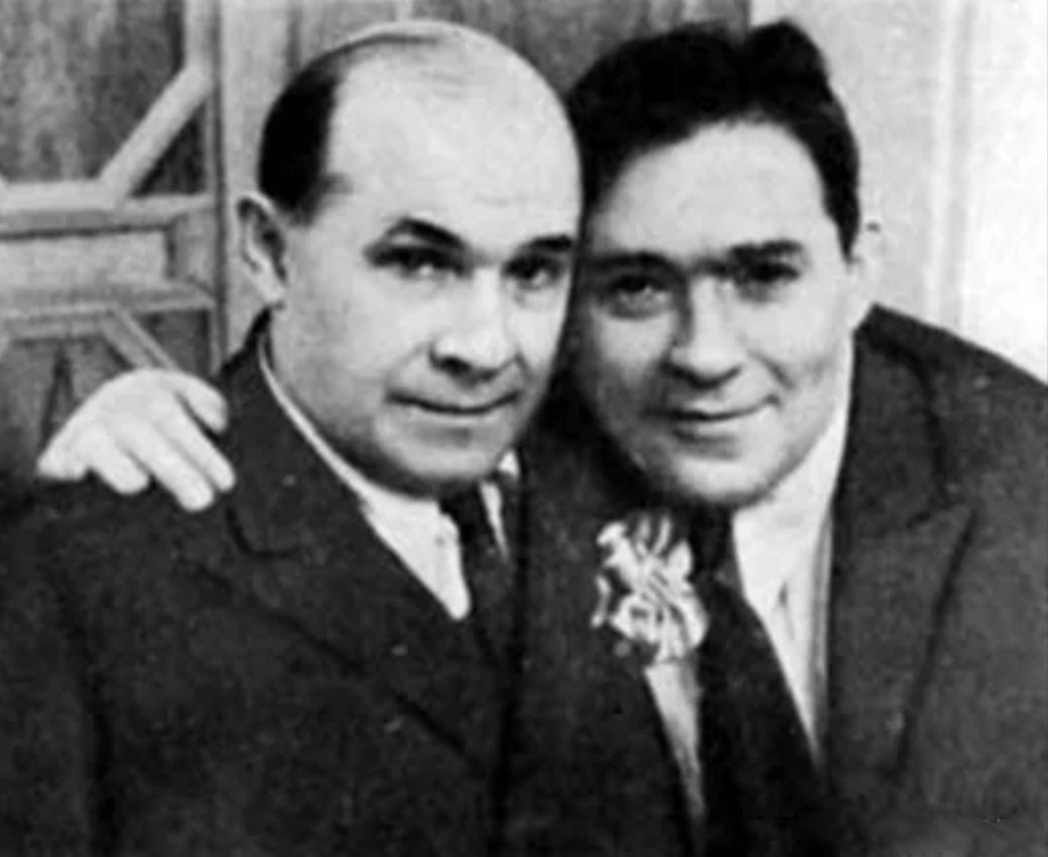 Я. П. Ядов и Л.О. Утёсов.